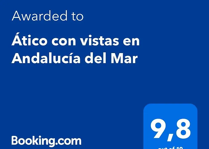 Atico Con Vistas En Andalucia Del Mar 公寓 *